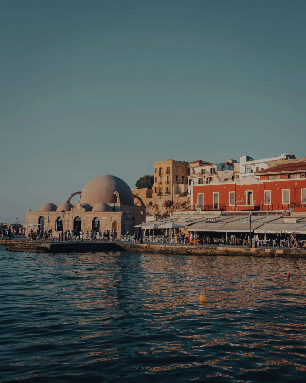 Chania waterfront, photograph by Guzmán Barquín